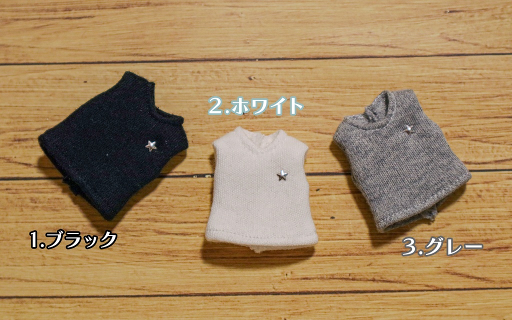 ワンポイントタンクトップ