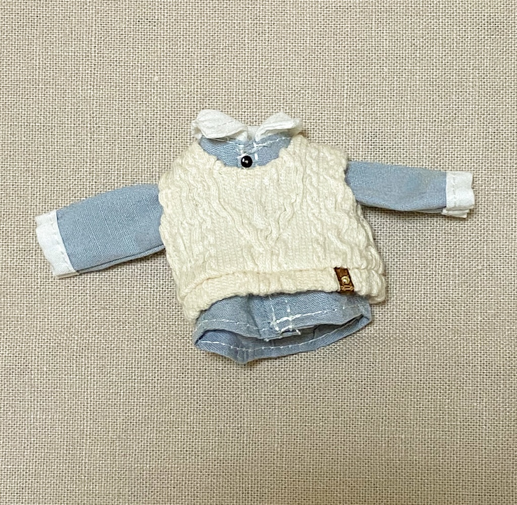 オビツ11サイズ シャツ&ニットベストセット