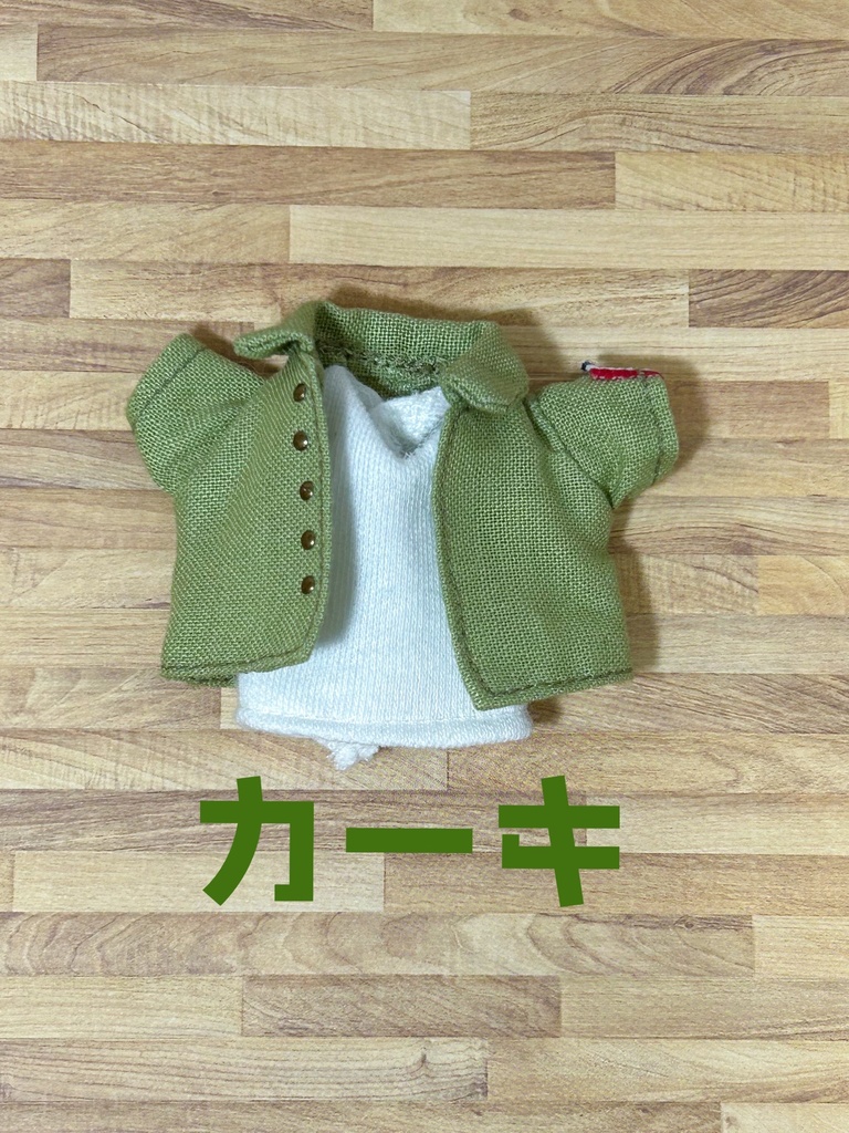 Vネックタンク&シャツセット