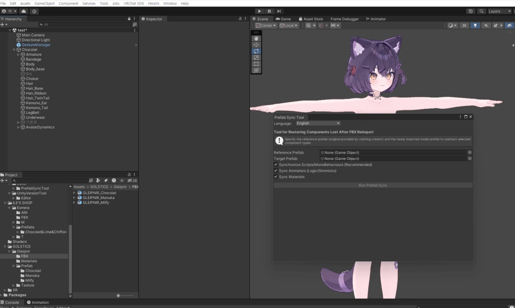 Prefab Sync Tool