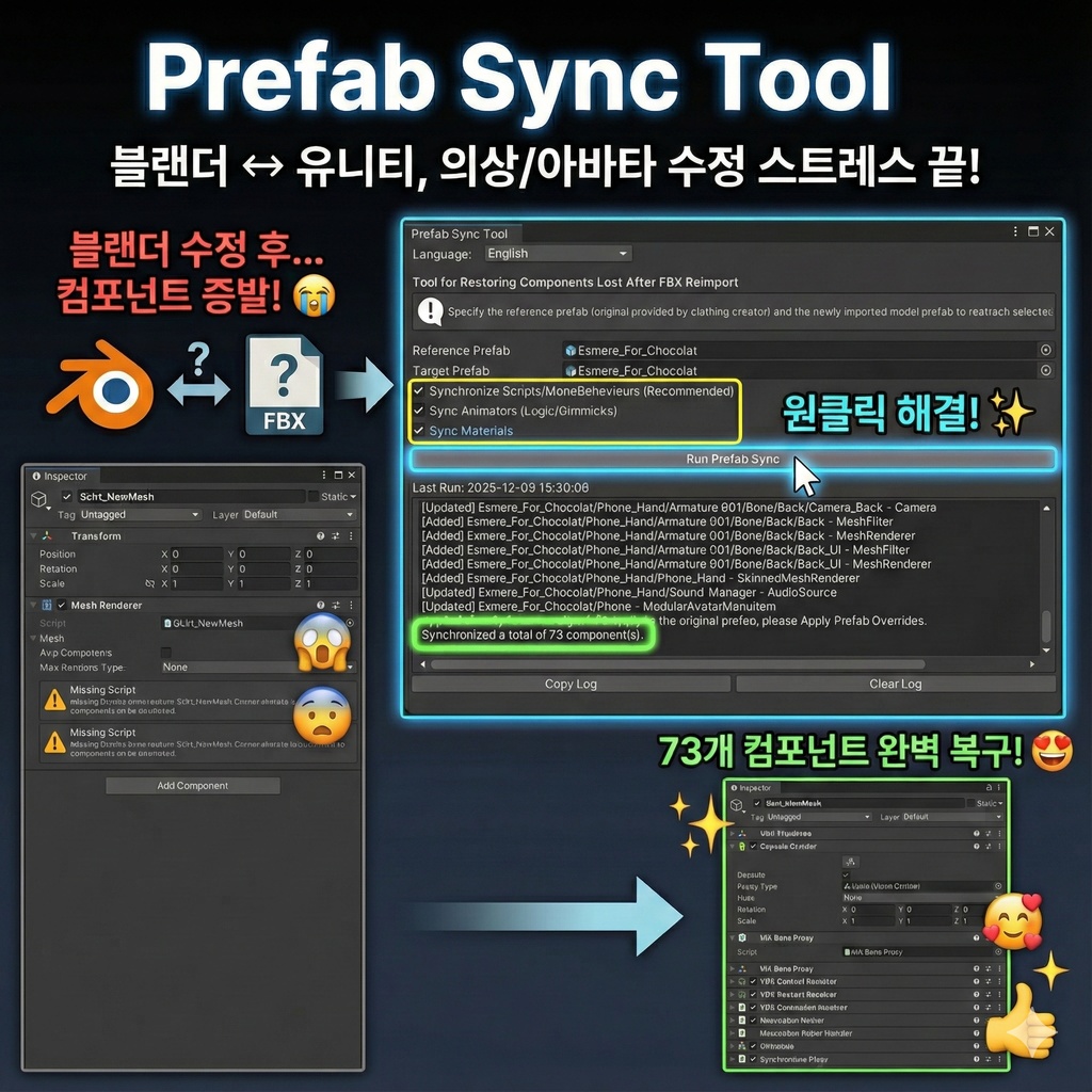 Prefab Sync Tool