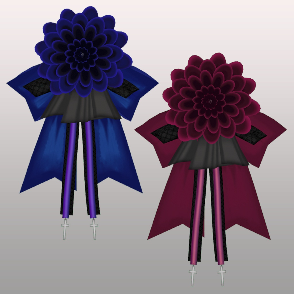 【0円】ゴシック系のコサージュ