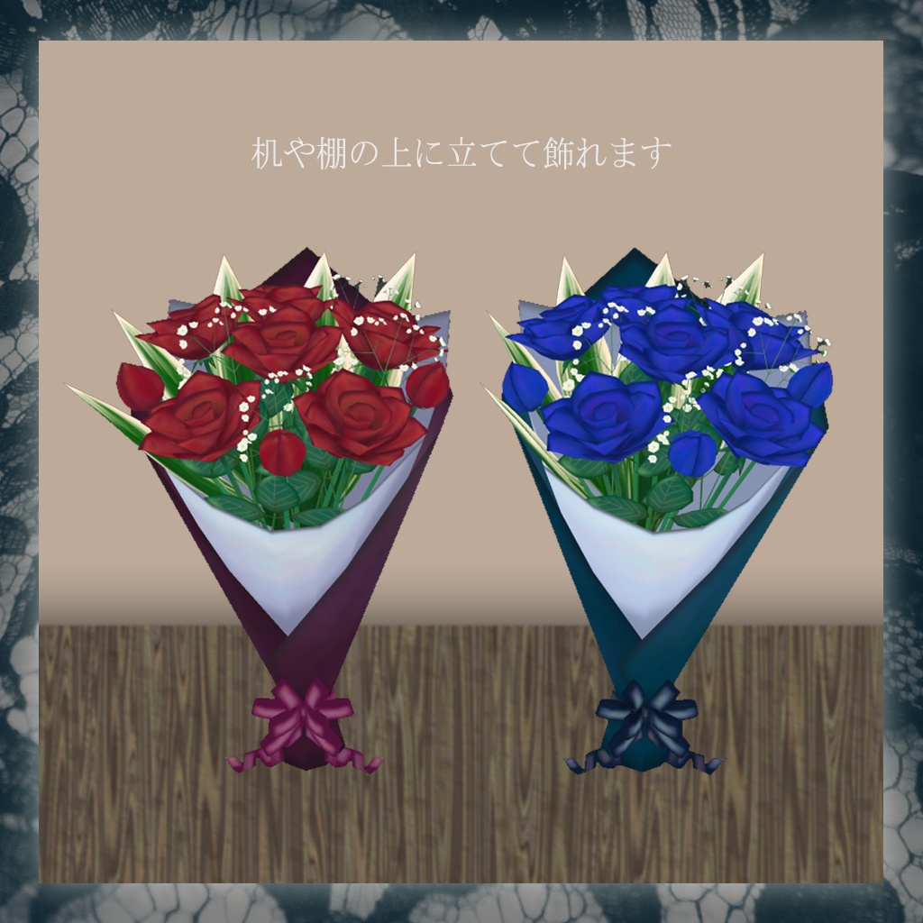 ꫛꫀꪝ✧‧˚お薔薇ちゃん❤︎.*お花ボタン❤︎.* - ピアス