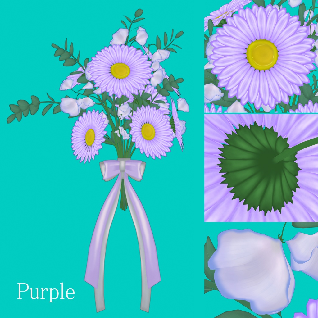 【2人で利用可能】ガーベラとスイートピーのブーケ