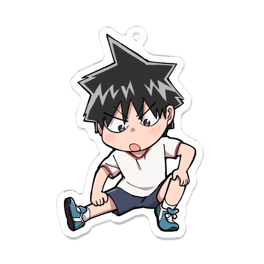 元音くんアクリルキーホルダー(体操服)