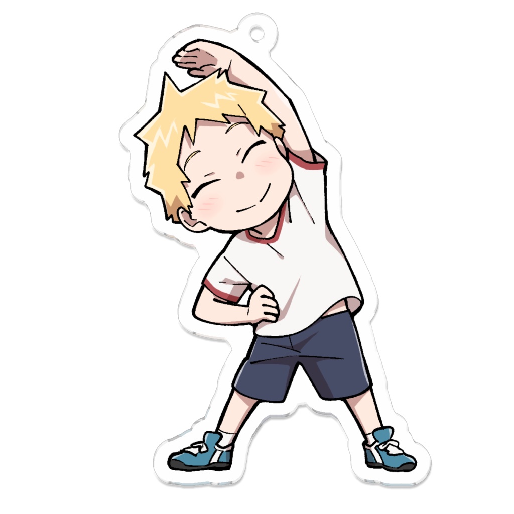 辻村くんアクリルキーホルダー(体操服)