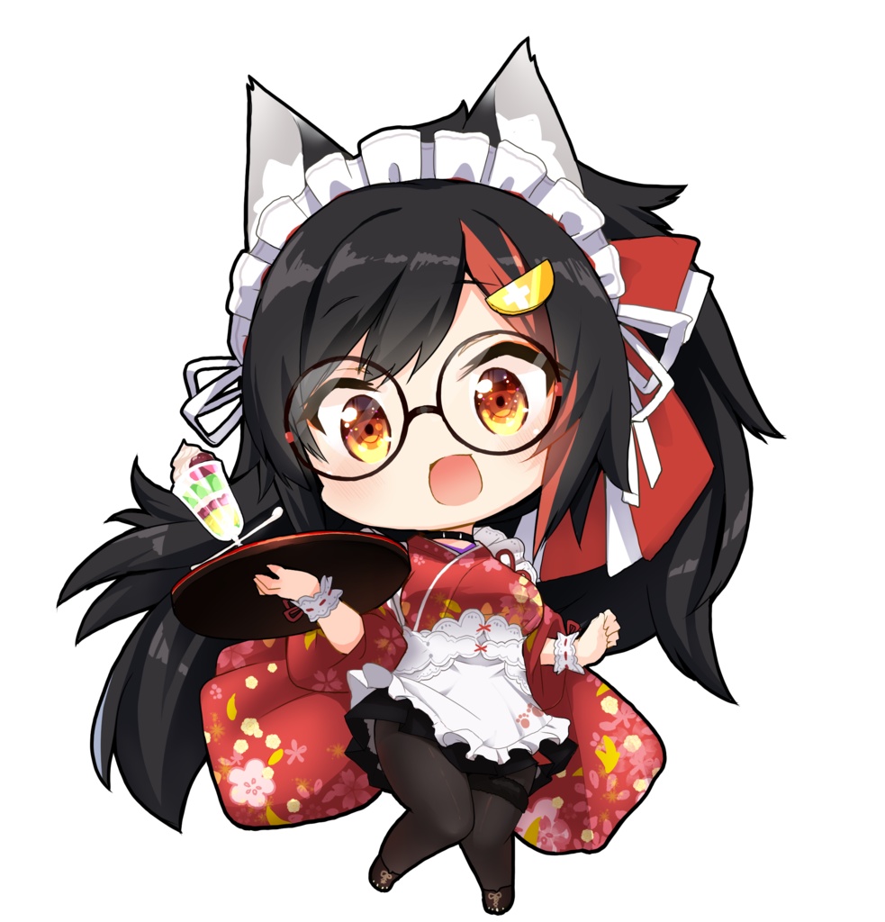 【非公式】大神ミオ -正月衣装-【アクリルキーホルダー】