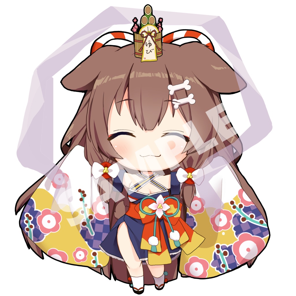 【非公式】戌神ころね -正月衣装-【アクリルキーホルダー】