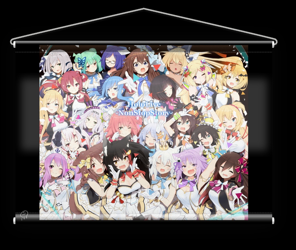 【非公式】ホロライブ ノンストップストーリー【B2タペストリー】