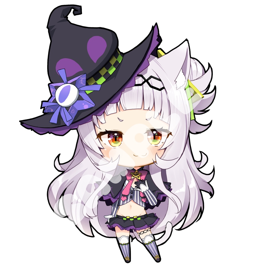 【非公式】紫咲シオン 70mm×70mm【アクリルキーホルダー】