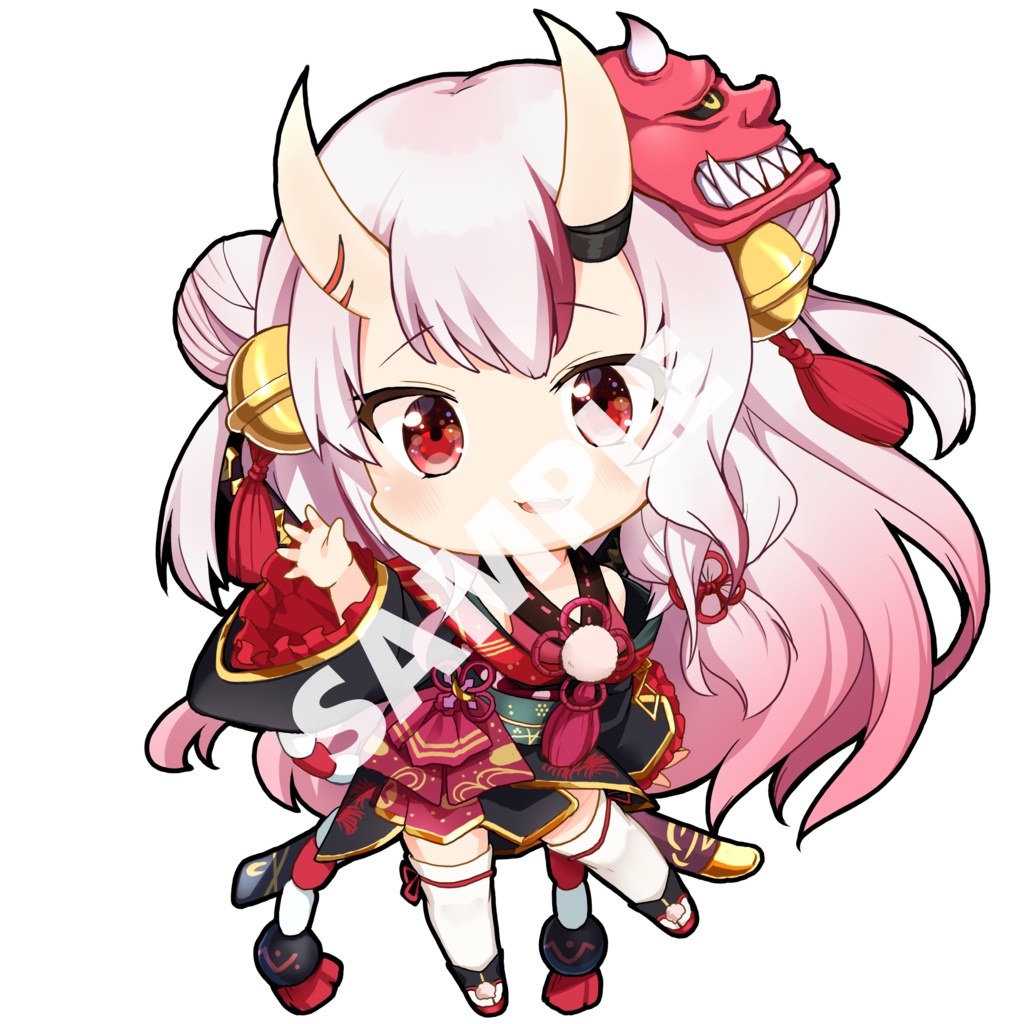 【非公式】百鬼あやめ 70mm×70mm【アクリルキーホルダー】