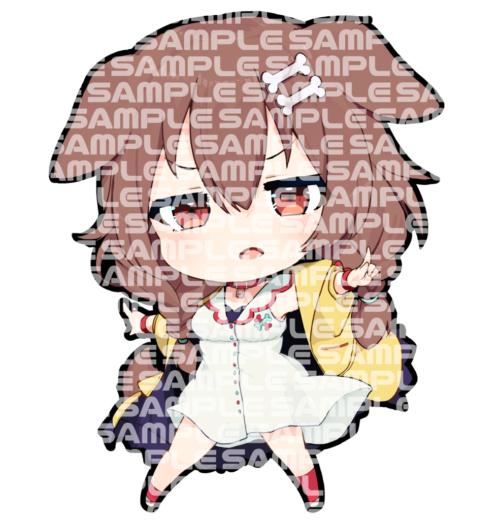 【非公式】戌神ころね 70mm×70mm【アクリルキーホルダー】