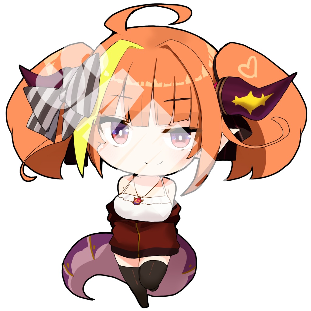 【非公式】桐生ココ 70mm×70mm【アクリルキーホルダー】