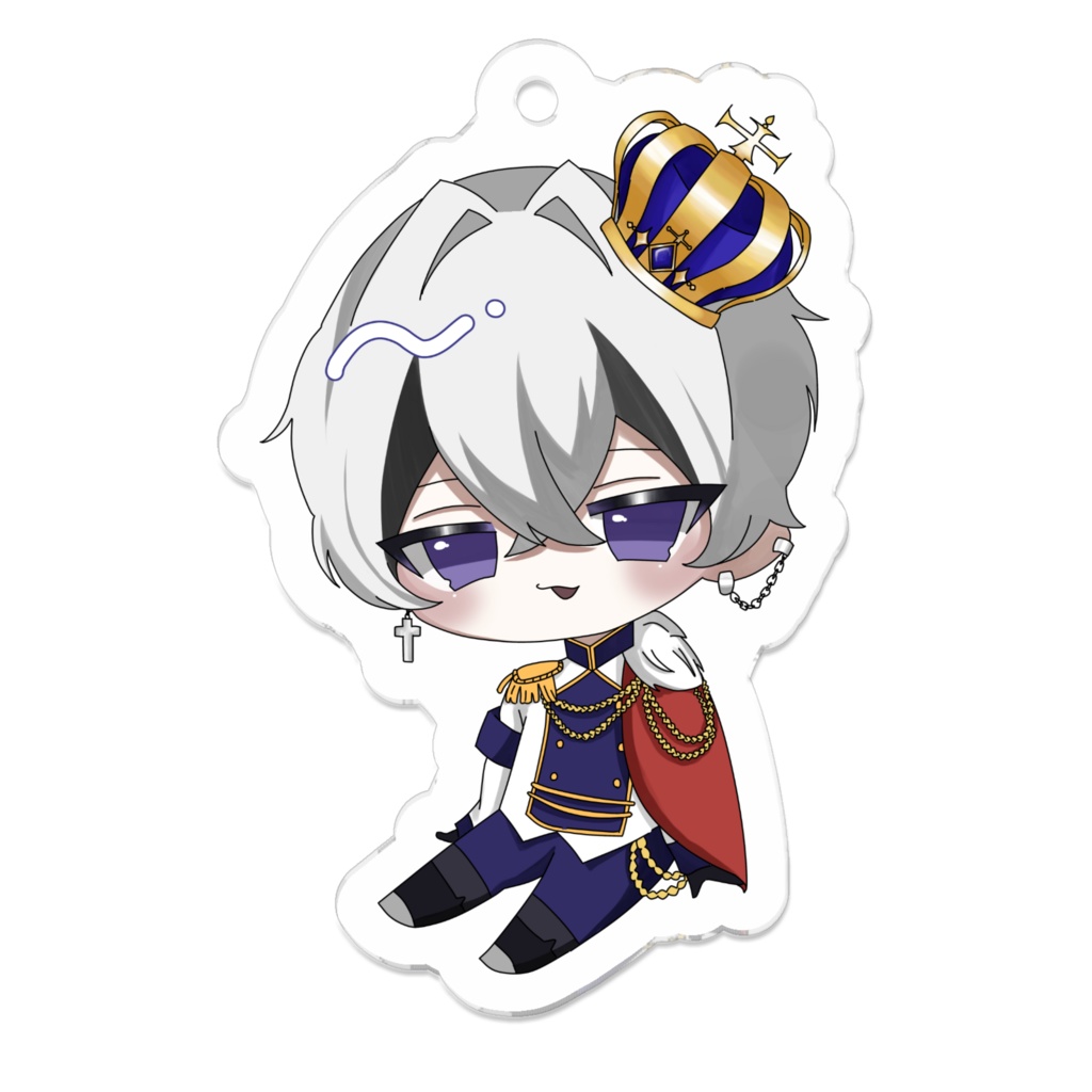 74 アクリルキーホルダー 50×50(mm)