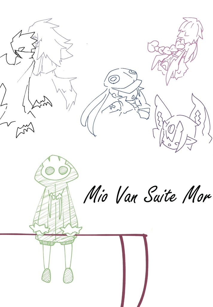 ディスガイア４オールキャラ挿絵本「Mio Van Suite Mor」