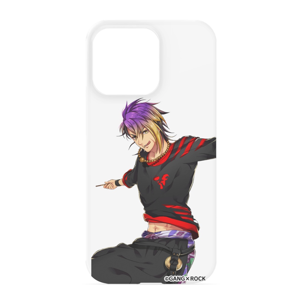 スマホケース_iPhone13 pro_GANG×ROCK_五十嵐 三九郎