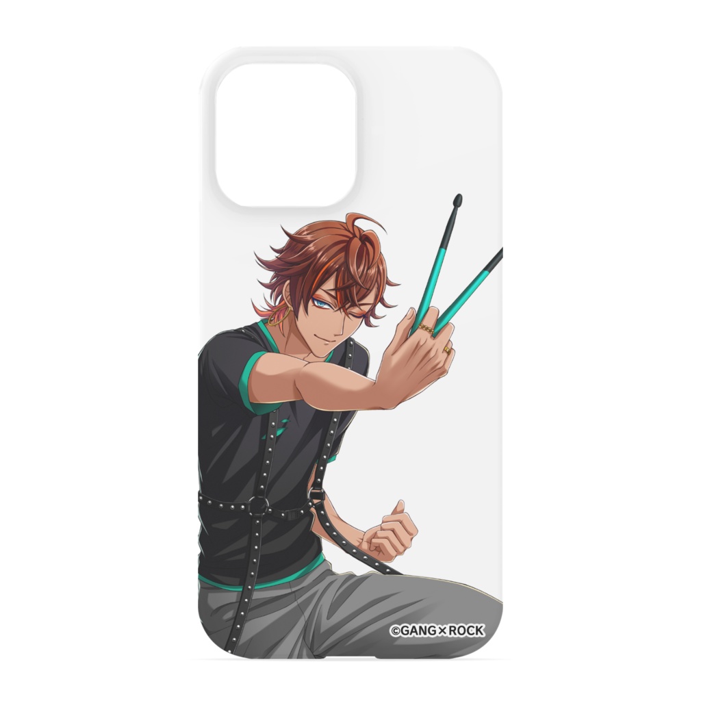 スマホケース_iPhone13pro max_GANG×ROCK_釖夢・ブレイキー