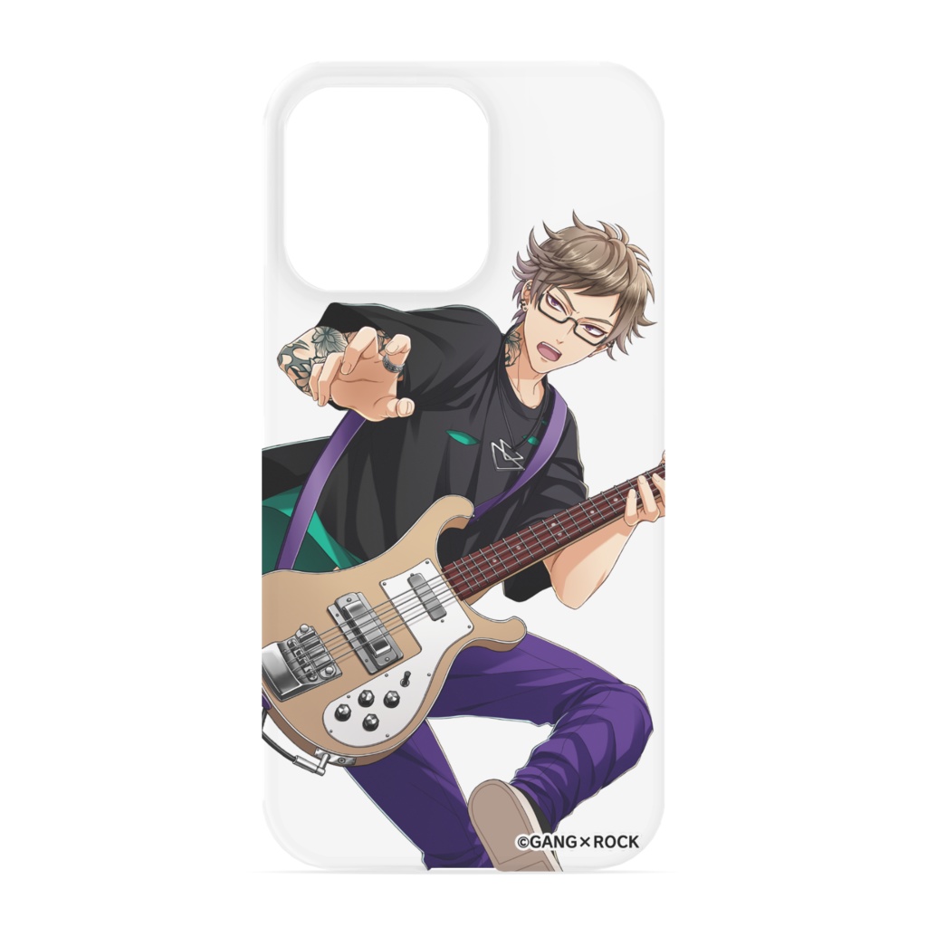 スマホケース_iPhone13pro_GANG×ROCK_木村 銀司郎