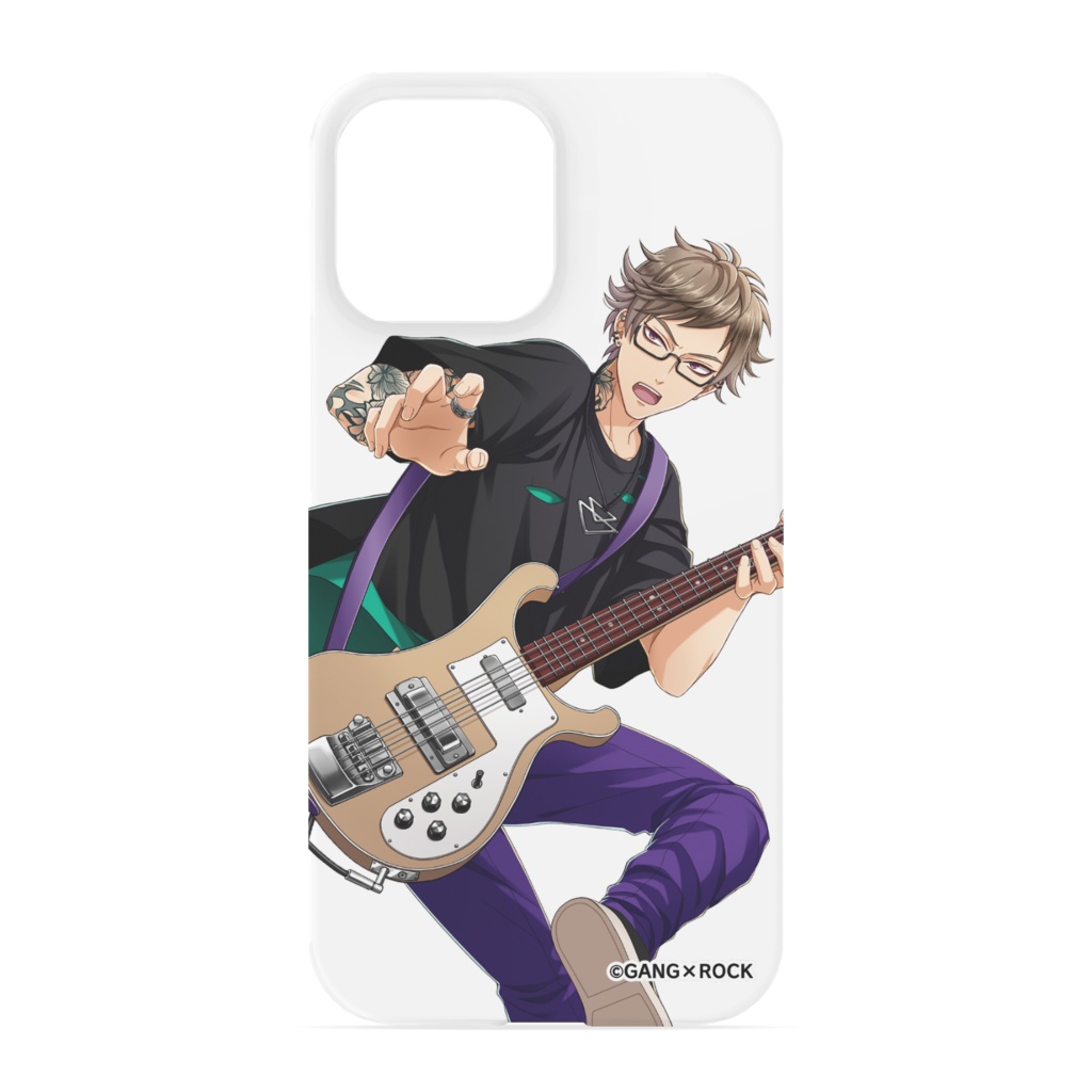 スマホケース_iPhone13pro max_GANG×ROCK_木村 銀司郎