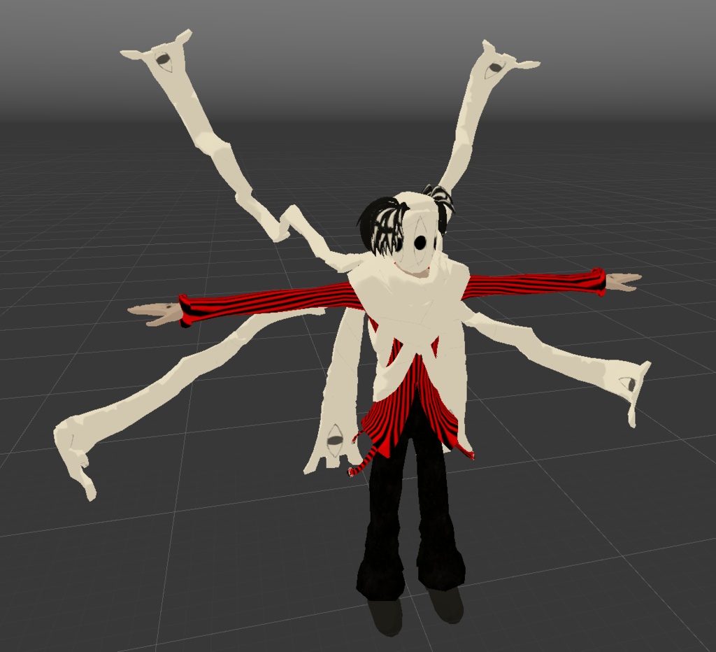 Soul Eater ソウルイーター - Kishin 鬼神 - VRCHAT Avatar