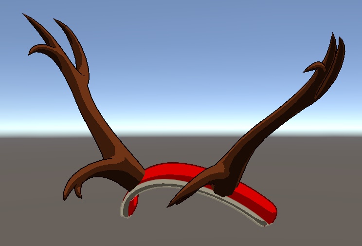 [VRChat想定] となかいのカチューシャ
