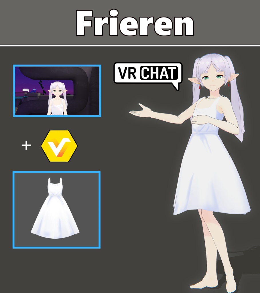 Elf Avatar - フリーレン