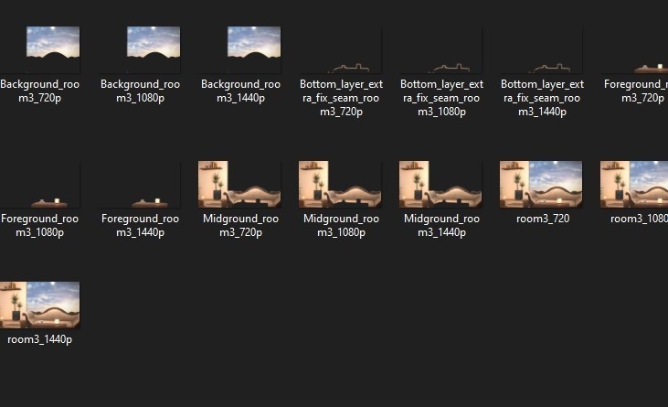 Cozy Day & Night - Background room for Vtubers