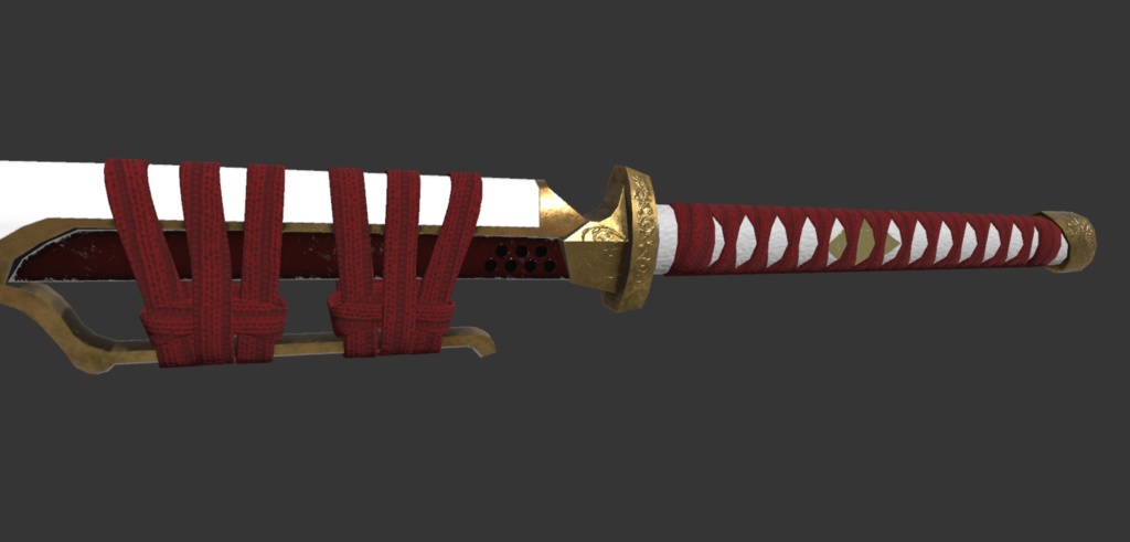 【VRChat向け】刀「紅葉狩」