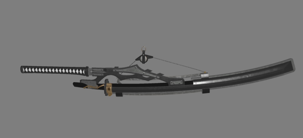 【VRChat向け】刀「根斬り鉄楓」