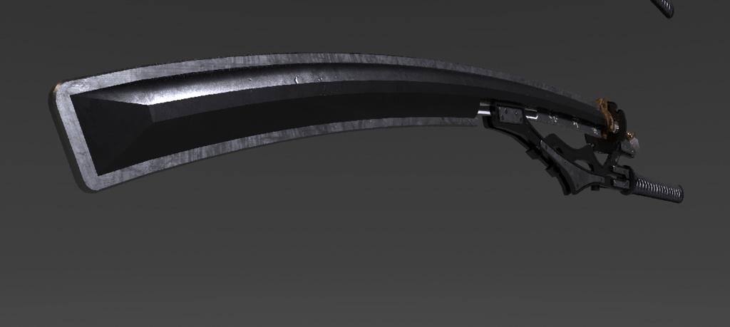 【VRChat向け】刀「根斬り鉄楓」