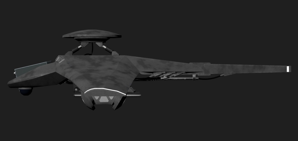 【3Dモデル】電子戦ドローン