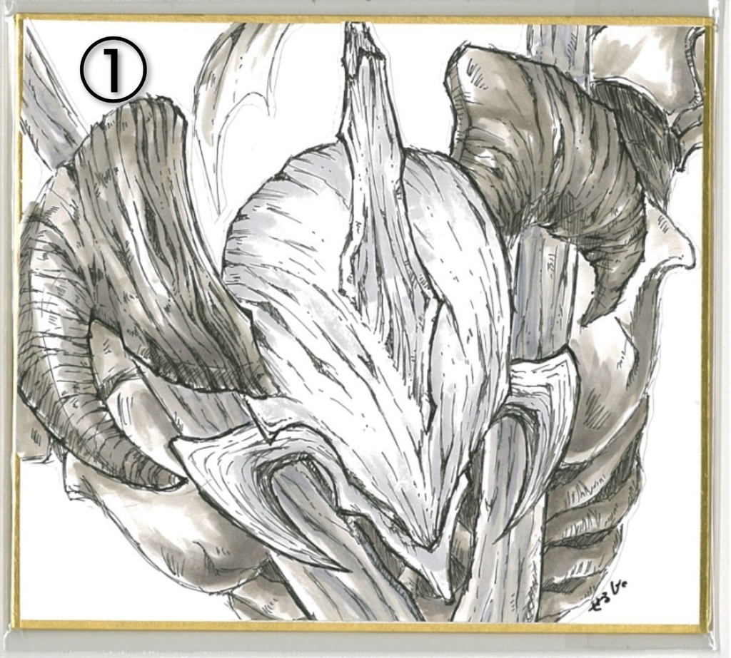 ファンアート(ミニ色紙サイズ)