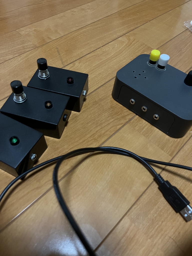 自作早押し機 3端子