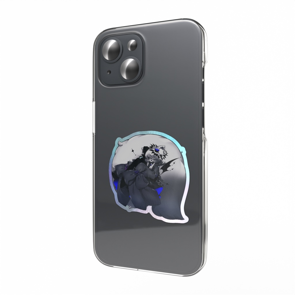 2000記念オーロラスマホステッカー