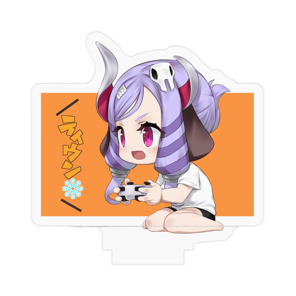 ゲームプレイ中・表情2種