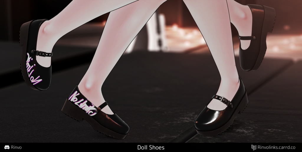Doll Shoes (Rigged for GodMagician, Saki, VRBase Anime, Egirl, Fantasy, Selestia, Rusk, ZinFit, PandaV2, Rusk)