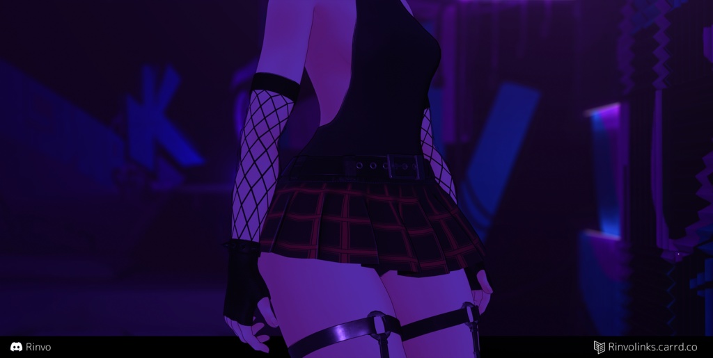 Fishnet Sleeves (Rigged for GodMagician, Rindo, Selestia, VRBase Anime, EGirl, Saki, ZinFit)