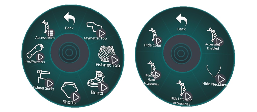 Slightly Punk 2 (VRChat Outfit rigged for GodMagician, GodRevenger, VRBase Egirl, Anime, ZinFit, Rindo)a