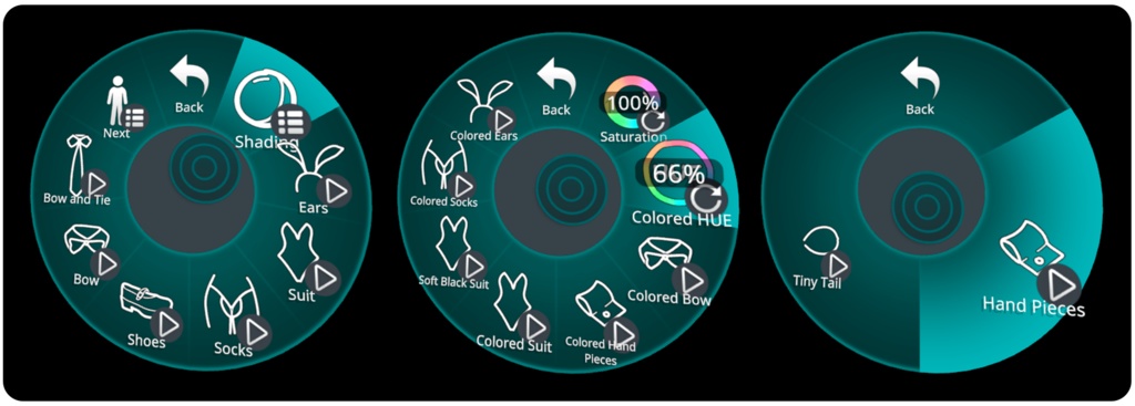 Bunny Suit (Full VRChat Outfit rigged for GodMagician, GodRevenger, VRBase Egirl, Rindo)