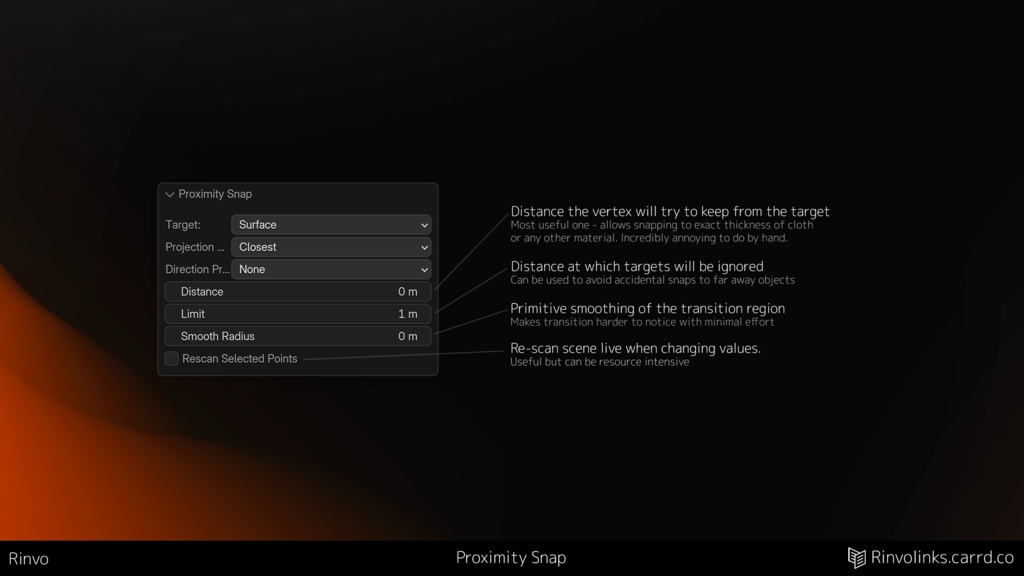 Rinvos Proximity Snap - Snap to Closest surface in one click (Blender plugin)