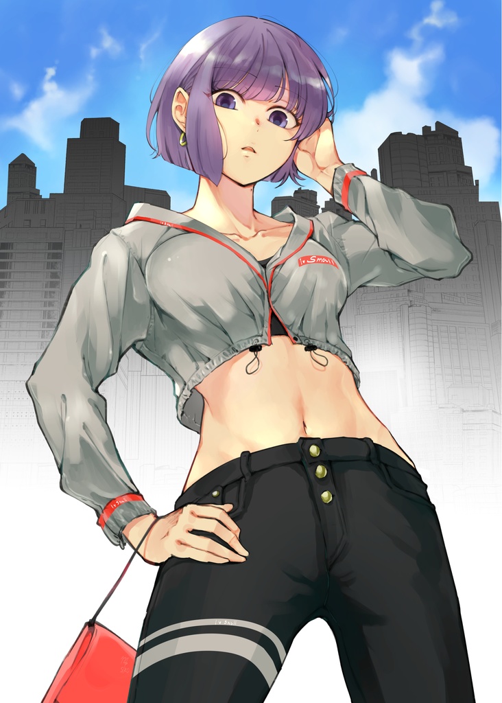 高身長後輩と低身長先輩フルカラー画集【HiGH&LOW。42】