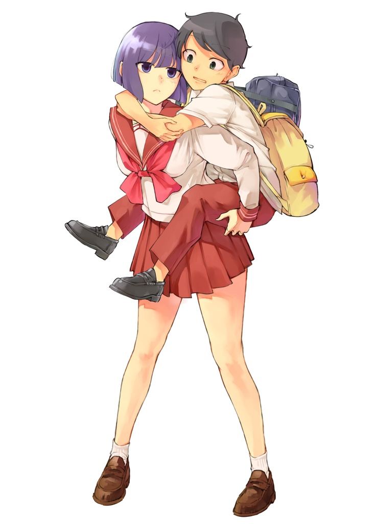 高身長後輩と低身長先輩フルカラー画集【HiGH&LOW。42】