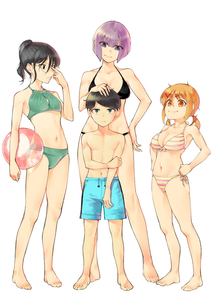 高身長後輩と低身長先輩フルカラー画集【HiGH&LOW。42】