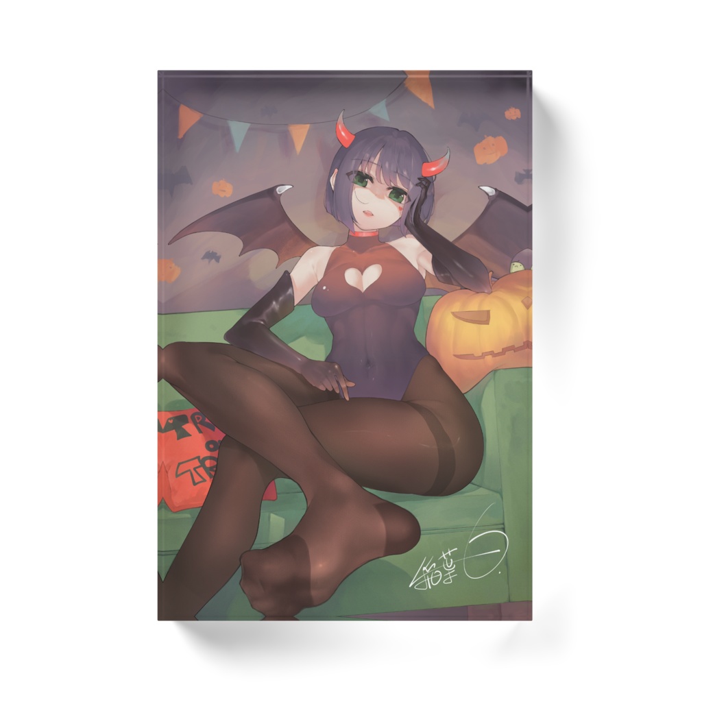 高身長後輩 ハロウィン大原美咲 アクリルブロック