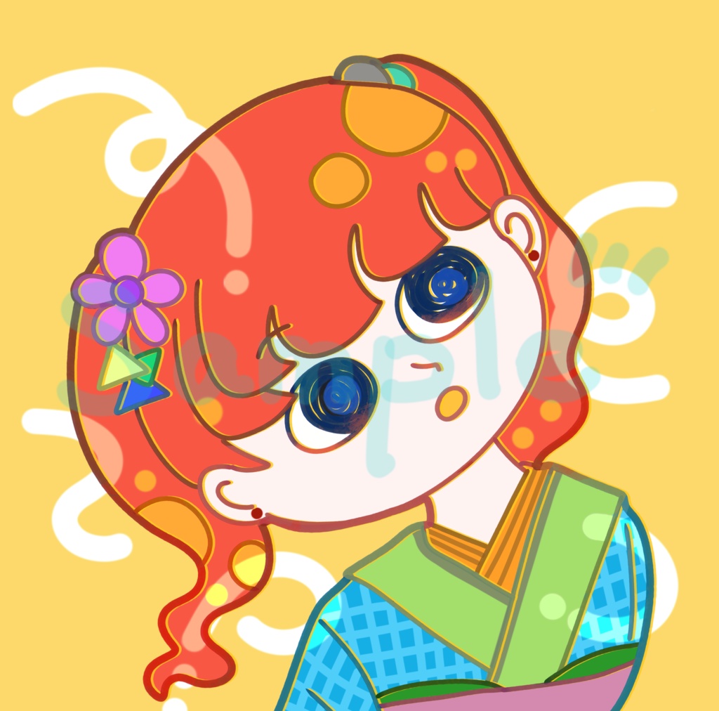 【缶バッジ】レトロポップ