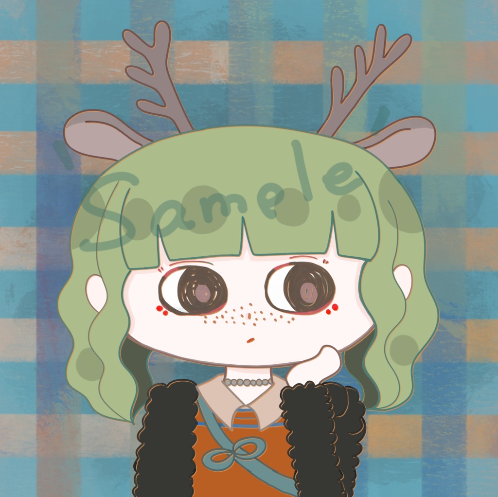 【アクキー】鹿の子