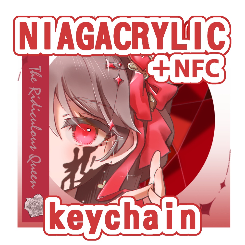 NIAGACRYLIC keychain + NFC (MINGNIANG)
