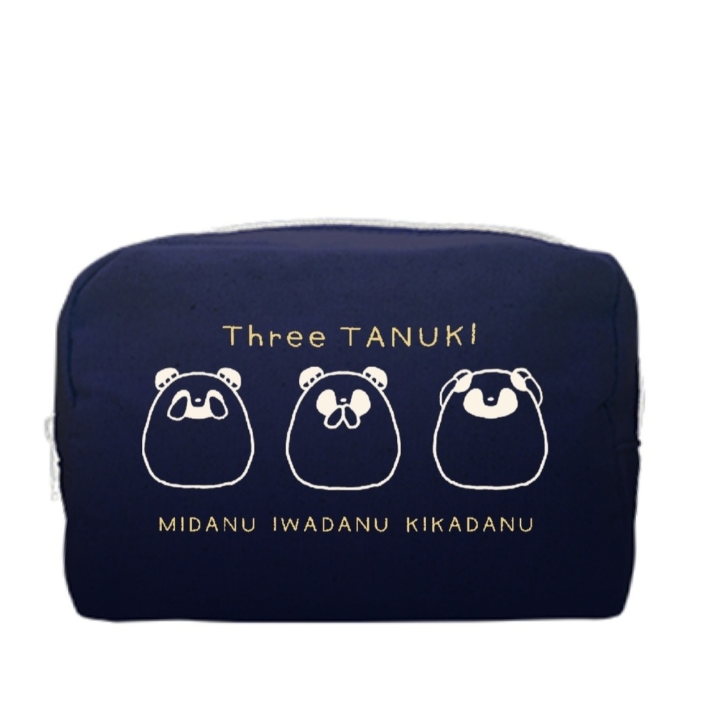 たぬきのポーチ