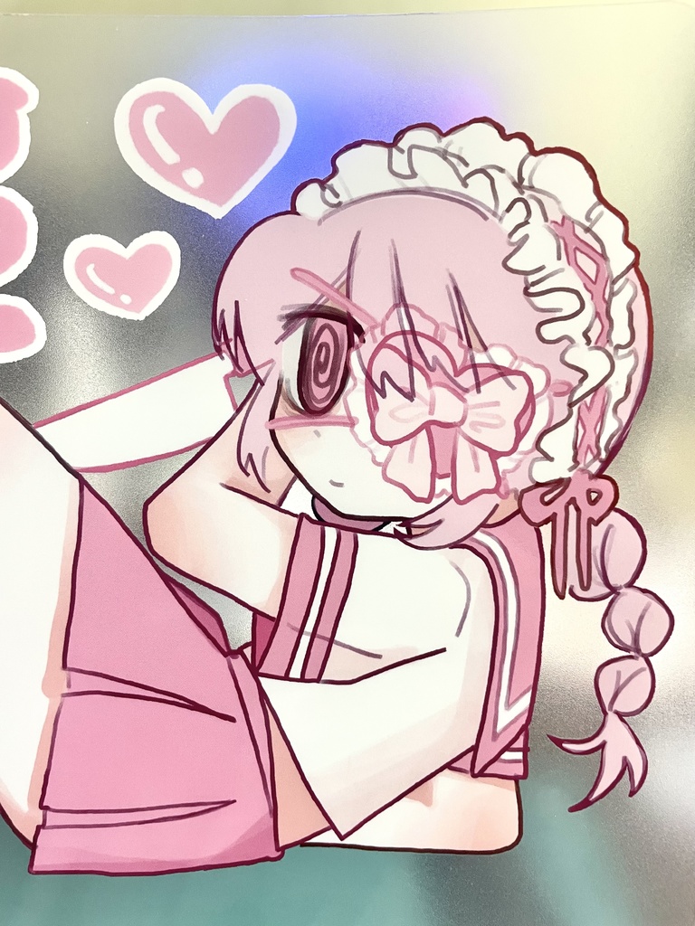 【B5下敷き】愛♡パッチちゃん