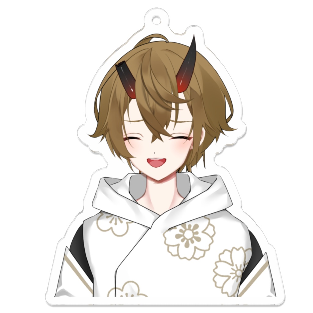 黒羽玲央 アクリルキーホルダー 鬼Ver.